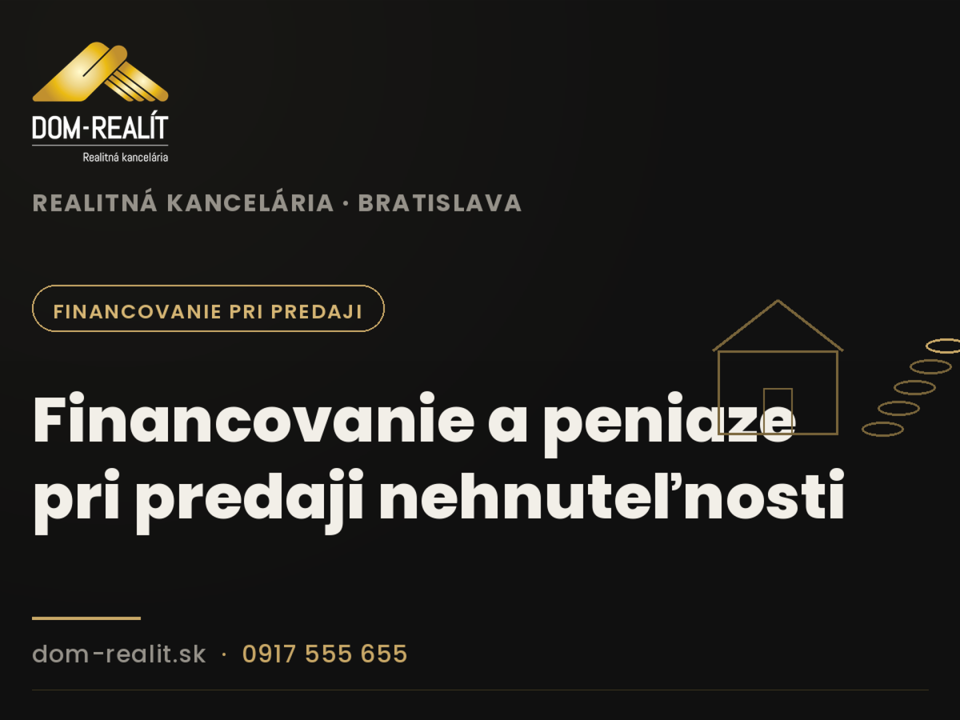 Financovanie a peniaze pri predaji nehnuteľnosti v Bratislave